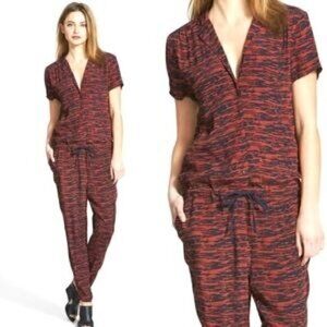 Scotch & Soda Maison Scotch Button Up Jumpsuit Size S